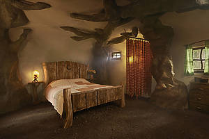 Shrek's swamp bedroom
