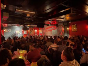 Interior of The Comic Strip Live NYC, one of the best comedy clubs nyc