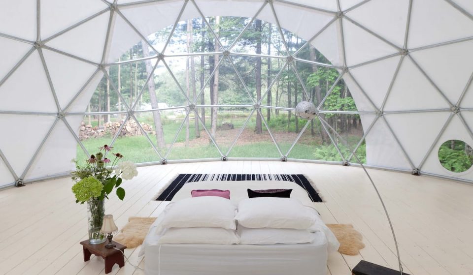Sleep In A Private Geo Dome At This Stunning Airbnb In The Catskill Mountains