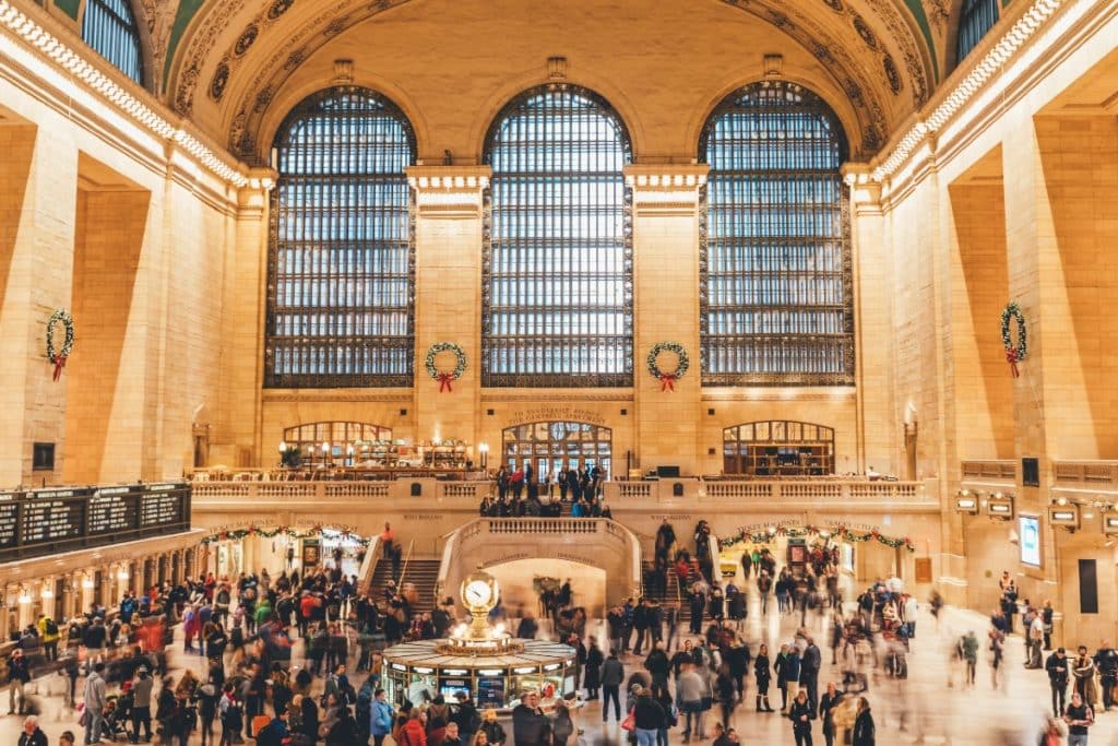 Grand Central Terminal during the holidays