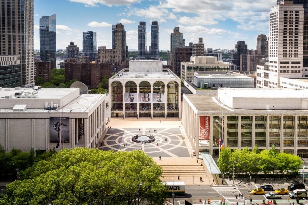 Lincoln Center aerial view