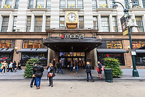 NEW YORK - NOV 1: Macy's Department Store at Herald Square on Nov 1, 2015 in New York, USA.