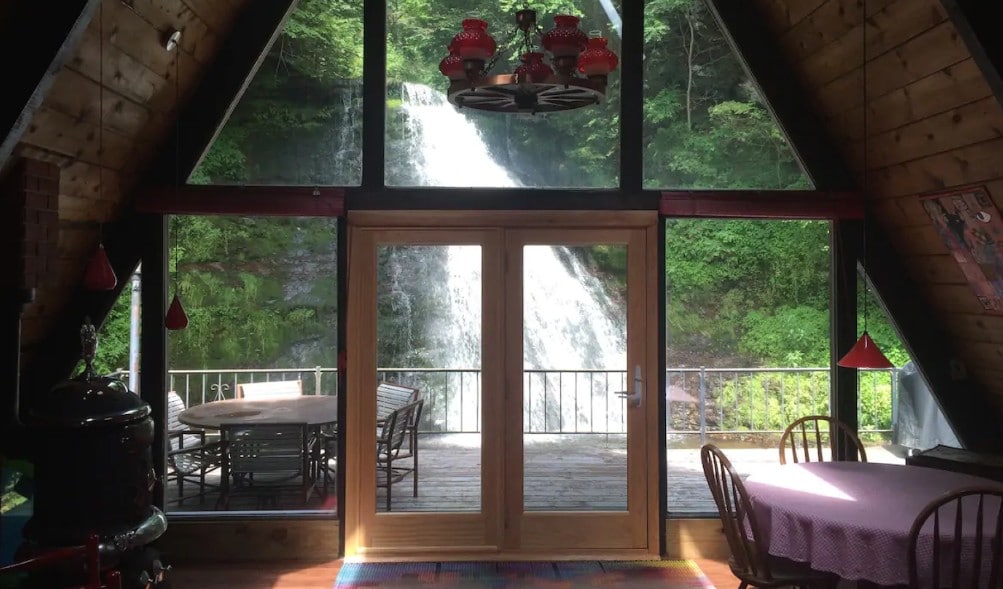 Airbnb / The Roxbury Waterfall House