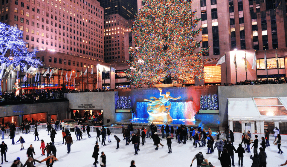 Rockefeller Center’s Iconic Ice Rink Is Open For The Season